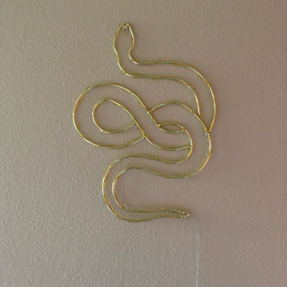 Snake Light Sculpture